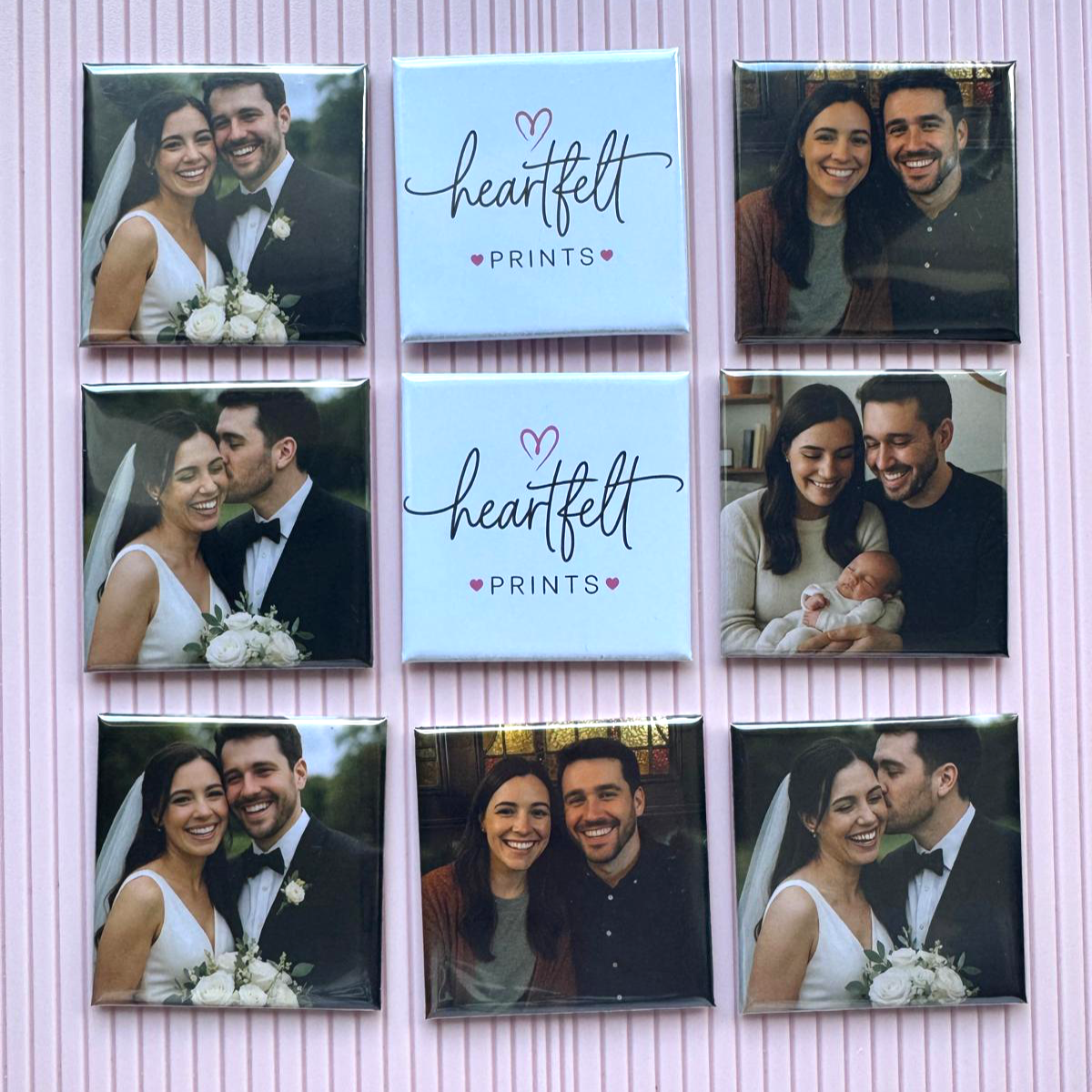 Custom Pressed Magnets 2x2"
