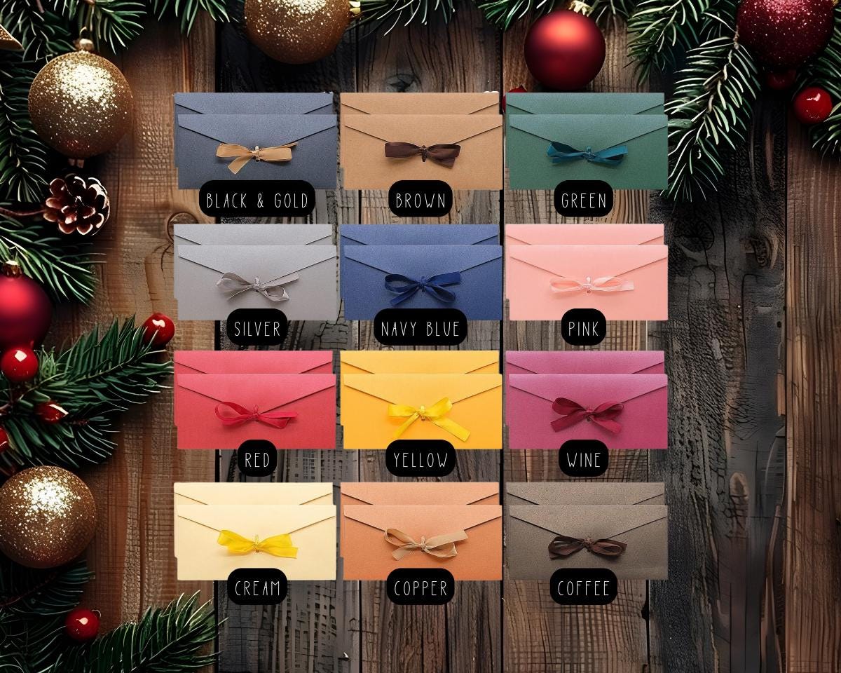 Personalised Christmas Scratch-Off Ticket – Fun Gift Reveal Card – 300gsm Gloss with Envelope Choice