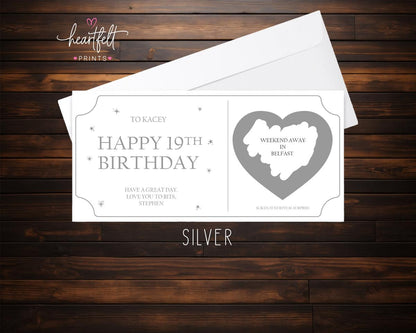 Personalised Scratch-Off Birthday Card – Reveal Your Gift & Age Surprise